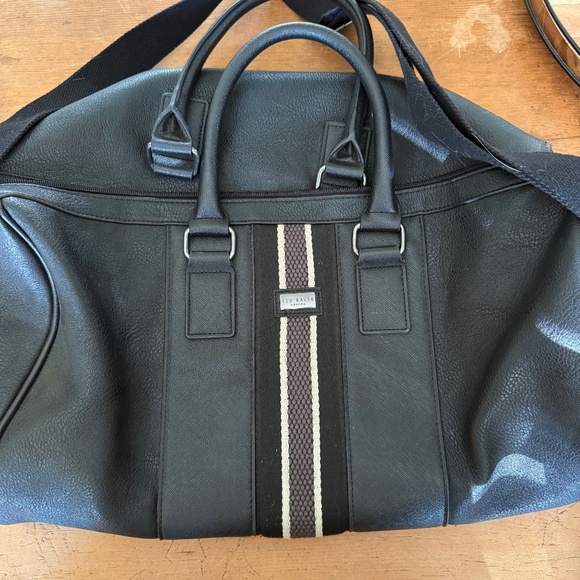 Ted Baker Leather Duffel Bag - Picture 6 of 10